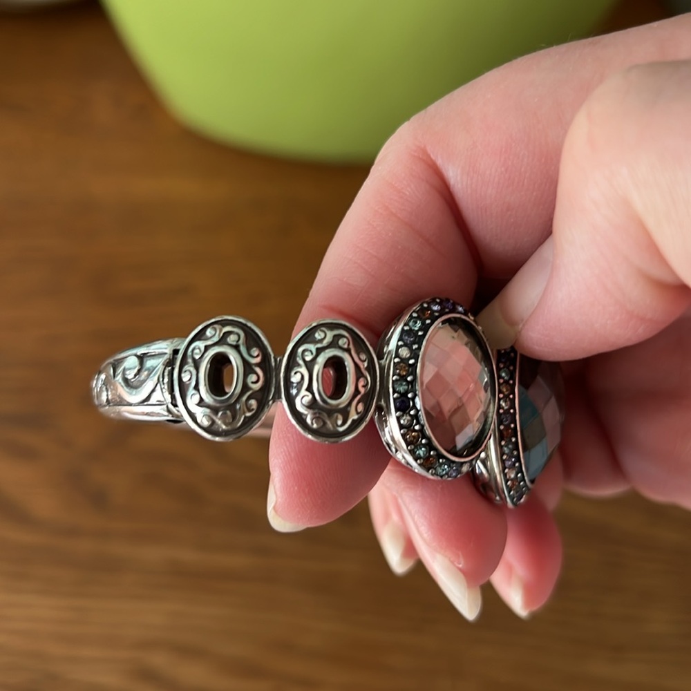 Brighton luminescence hinged bracelet - Picture 2 of 4